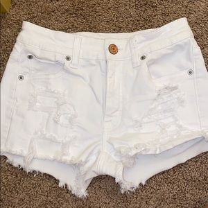 White AE Shorts